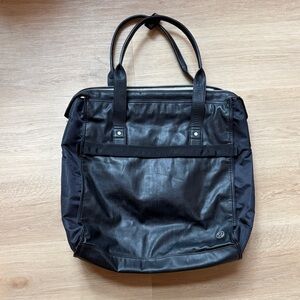 Lululemon Athletica Black Laptop Travel Bag